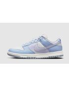 Dunk Low witblauwe Airbrush-sneakers