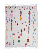 Veelkleurig Berbertapijt - 245x206cm