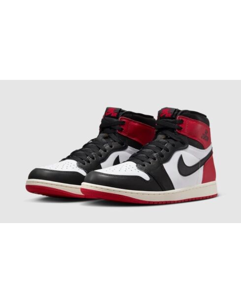 Air Jordan 1 High OG Sneakers mit schwarzer Zehenpartie