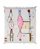 Tappeto berbero multicolore - 215x197cm