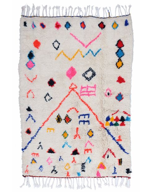 Tappeto berbero multicolore - 220x145cm