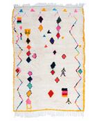 Tappeto berbero multicolore - 264x152cm