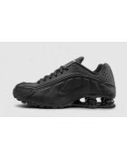 Shox R4 schwarze Sneakers