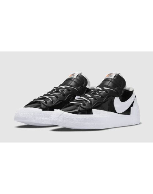 Baskets Blazer Low Sacai noir mat