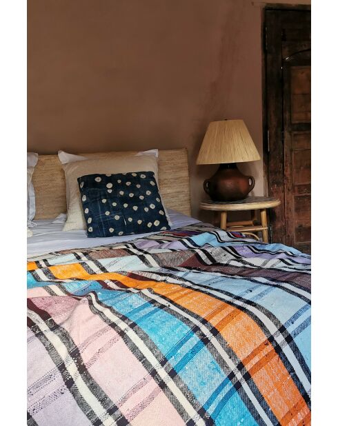Plaid berbero antico marocchino multicolore