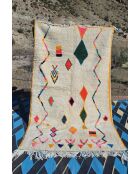 Mehrfarbiger Berberteppich - 244x143cm