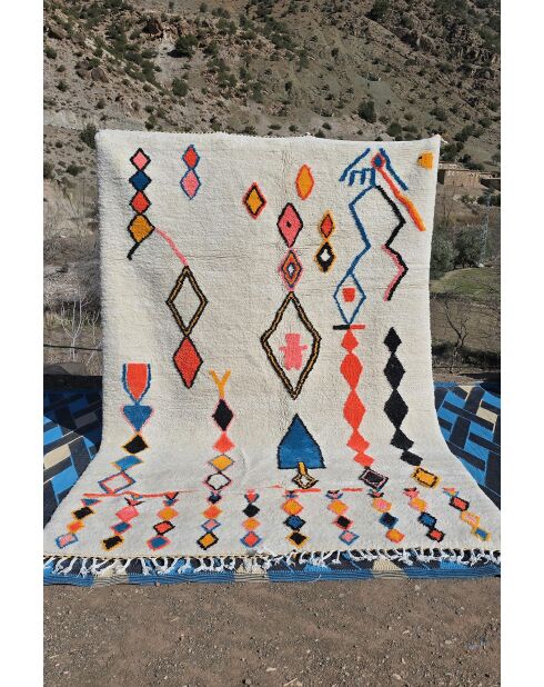 Tappeto berbero multicolore - 294x196cm