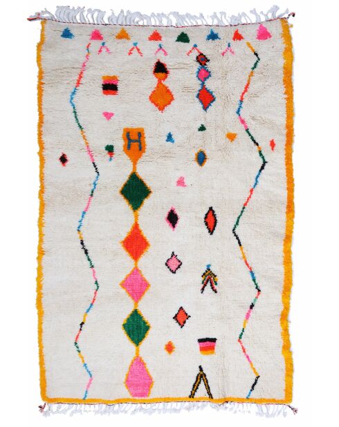 Alfombra bereber multicolor - 232x157cm