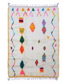 Tapis collection intemporel multicolore - 100x80cm