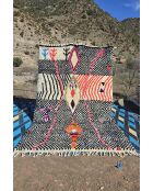 Alfombra bereber multicolor - 294x195cm