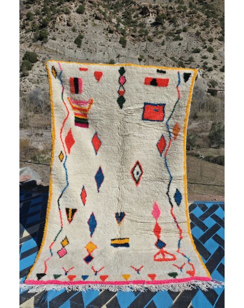 Tappeto berbero multicolore - 245x140cm
