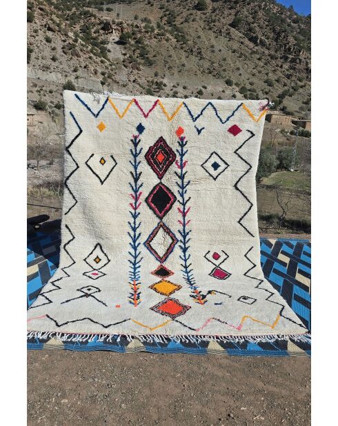 Veelkleurig Berbertapijt - 294x200cm