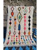 Mehrfarbiger Berberteppich - 220x140cm