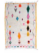 Veelkleurig Berbertapijt - 266x192cm