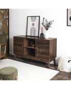 Buffet Tiffany marron - 127x46x11.5 cm