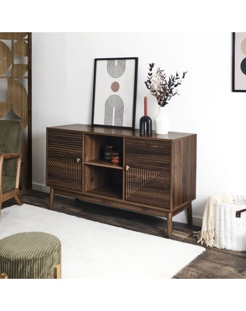 Buffet Tiffany marron - 127x46x11.5 cm