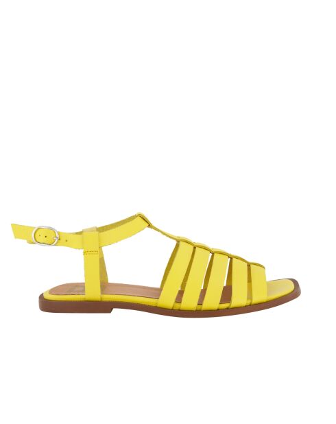 Sandales Meduse en cuir maïs