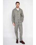 Giacca Gervase in misto lino khaki