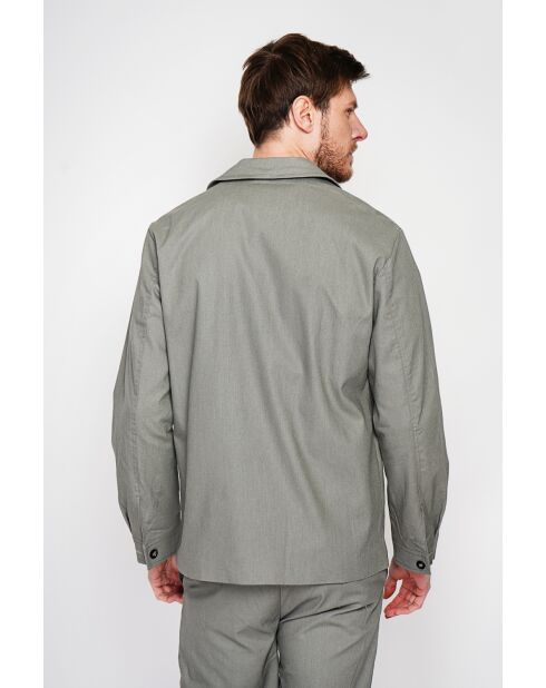 Giacca Gervase in misto lino khaki