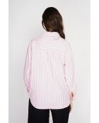 Jeannine Rosée Langes Oversize-Hemd aus Leinenmischung
