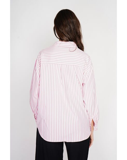 Jeannine Rosée Langes Oversize-Hemd aus Leinenmischung