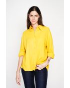 Christiane Curry Langhemd aus Leinen in Übergröße