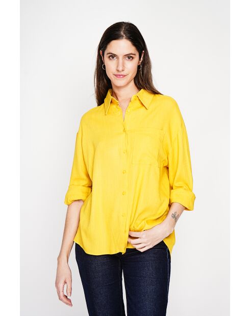 Christiane Curry Langhemd aus Leinen in Übergröße