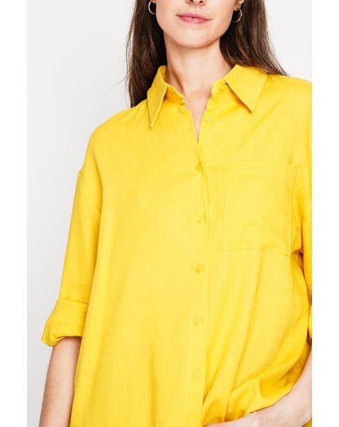 Christiane Curry Langhemd aus Leinen in Übergröße