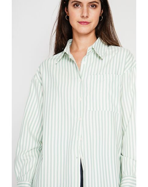 Jeannine Jade Langes Oversize-Hemd aus Leinenmischung
