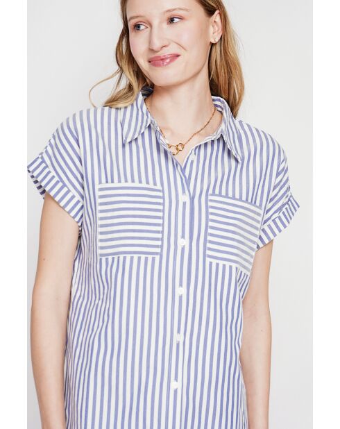 Claire Ciel Hemd aus Leinenmischung