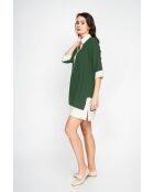 Bernadette North Sea tweekleurige linnen hemdjurk