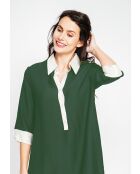 Bernadette North Sea tweekleurige linnen hemdjurk