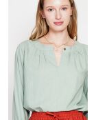 Tunesische linnen blouse van Suzette jade