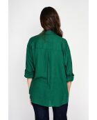 Christiane Langhemd North Sea aus Leinen in Übergröße