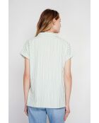 Claire Jadehemd aus Leinenmischung