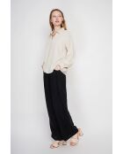 Blouse col chemise en Andrée lin