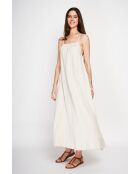 Langes Slingkleid Marguerite aus Leinen