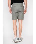 Shorts Gérard kaki in misto lino