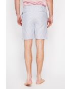 Shorts Godefroi neri in misto lino