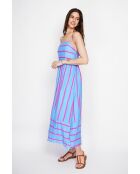 Bernadette Azur Sommer-Maxikleid aus Leinenmischung