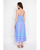 Bernadette Azur Sommer-Maxikleid aus Leinenmischung