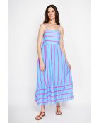 Bernadette Azur Sommer-Maxikleid aus Leinenmischung