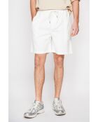 Shorts bianchi in misto lino Gérard