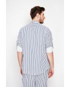 Chemise 100% lin Frédéric marine