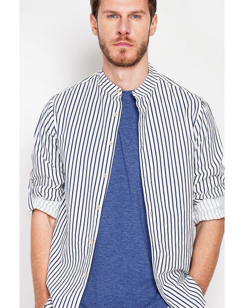 Chemise 100% lin Frédéric marine