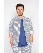 Chemise 100% lin Frédéric marine