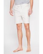 Shorts Godefroi in misto lino color cammello