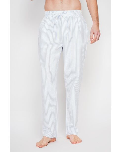Gilbert Azur Hose aus 100% Leinen