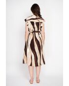 Lucette beige hemdjurk van linnenmix