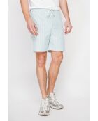 Shorts Godefroi in misto lino verdi